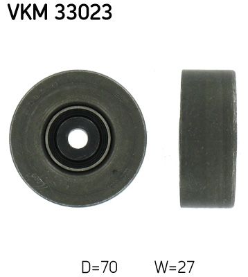 Obrázok Vratná/vodiaca kladka rebrovaného klinového remeňa SKF  VKM33023